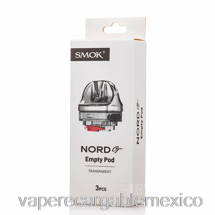 Vape Recargable Smok Nord Gt Vainas De Repuesto Transparentes